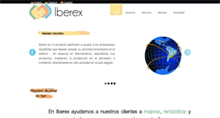 Desktop Screenshot of iberex-consultores.com